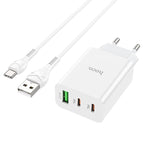 Wall charger “C99A” PD20W + QC3.0 EU set with cable