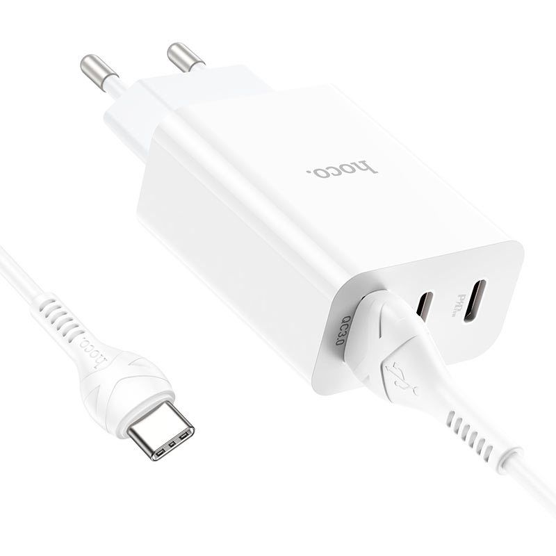 Wall charger “C99A” PD20W + QC3.0 EU set with cable