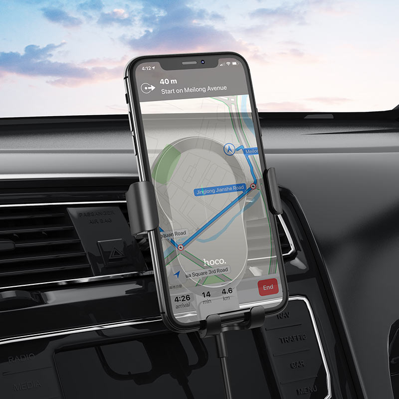 Car wireless charger “CA105 Guide” for air outlet