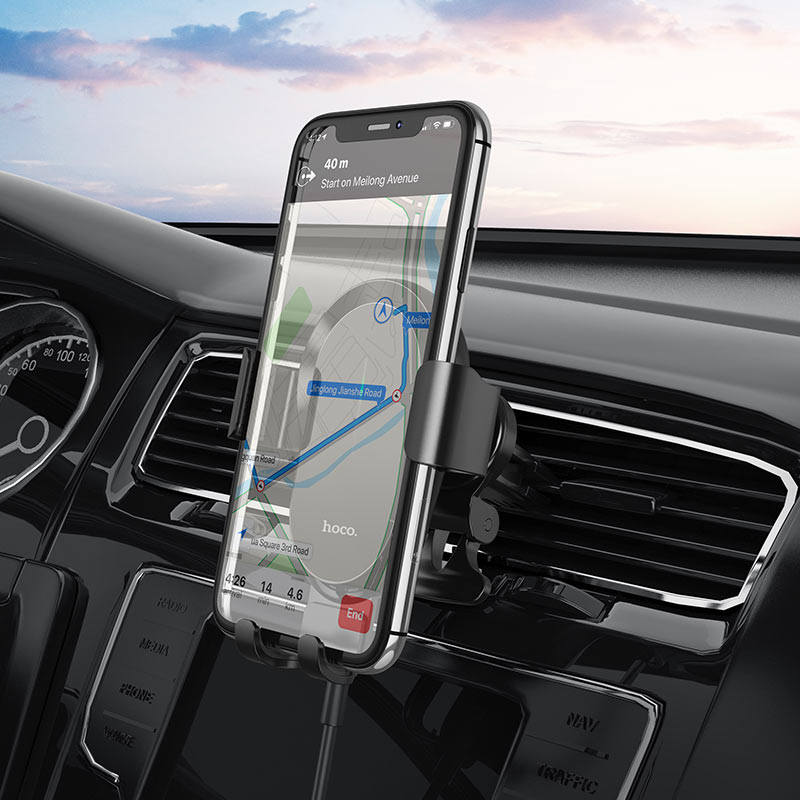 Car wireless charger “CA105 Guide” for air outlet