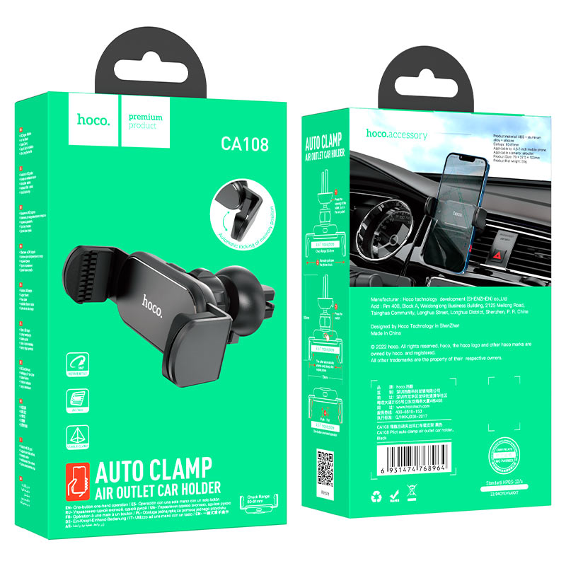Car holder “CA108 Pilot” for air outlet