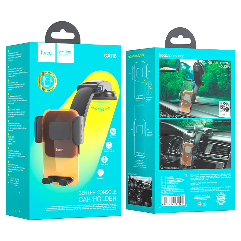 Car holder “CA118 Delicate” for dashboard
