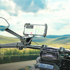 Motorcycle holder “CA119 Follow” for rearview mirror