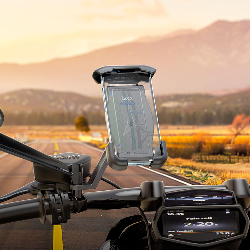 Motorcycle holder “CA119 Follow” for rearview mirror