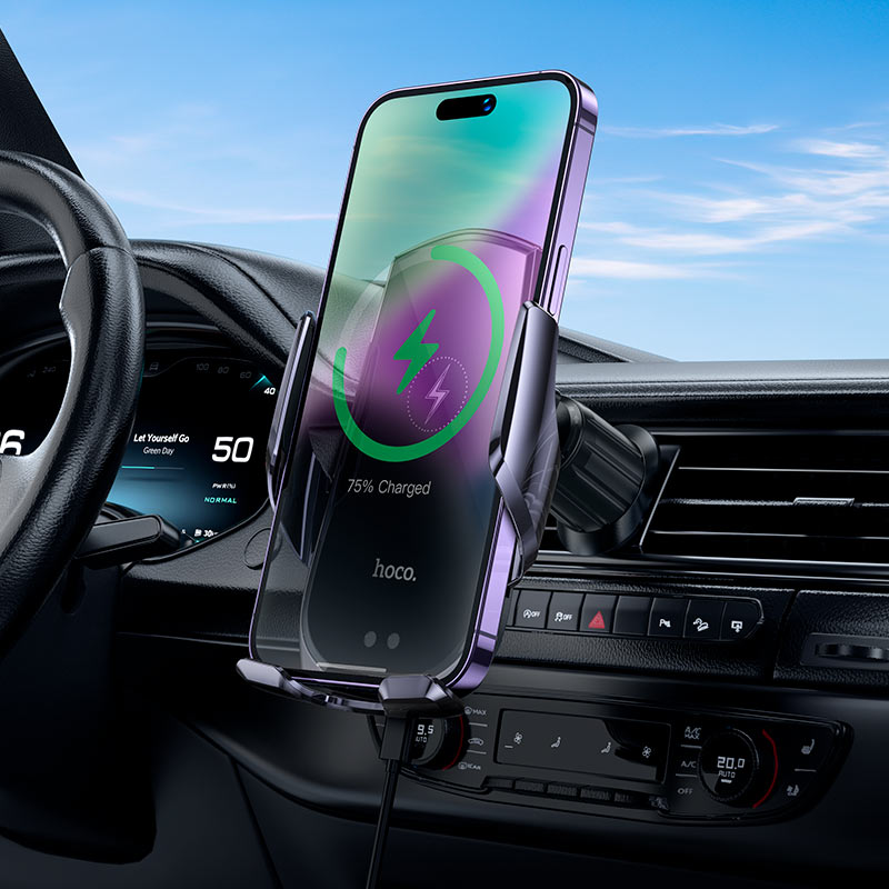 Car wireless charger “CA202 Plus Enlightener” for air outlet