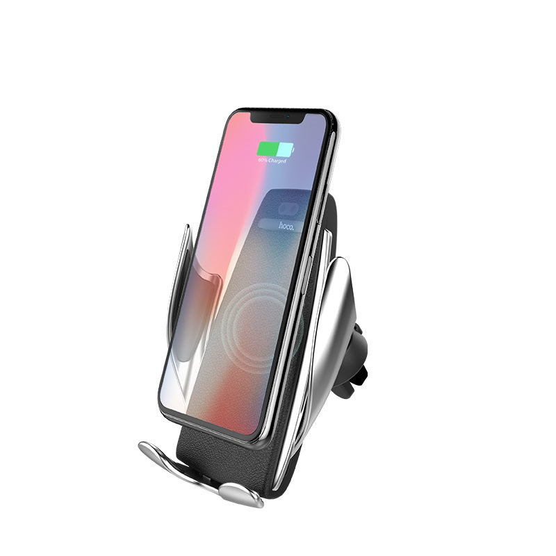 Car wireless charger «CA34 Elegant» air outlet and dashboard mount