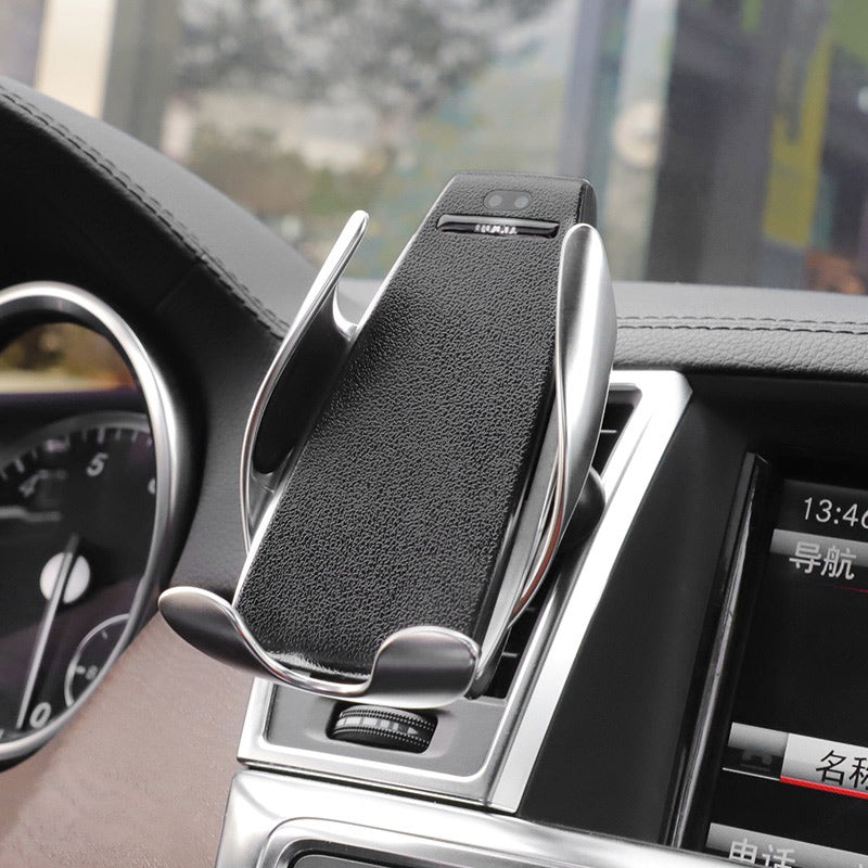 Car wireless charger «CA34 Elegant» air outlet and dashboard mount