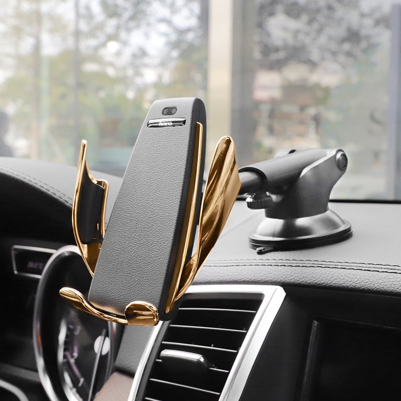 Car wireless charger «CA34 Elegant» air outlet and dashboard mount