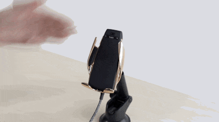 Car wireless charger «CA34 Elegant» air outlet and dashboard mount