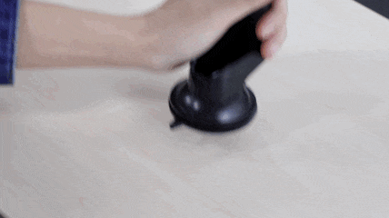 Car wireless charger «CA34 Elegant» air outlet and dashboard mount
