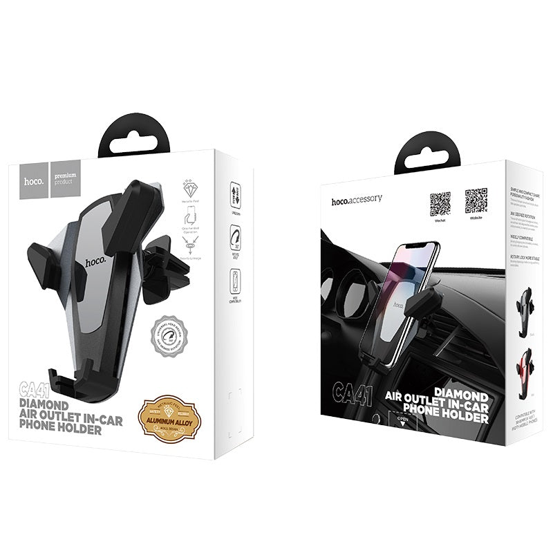 Car holder “CA41 Diamond” in-car air outlet bracket