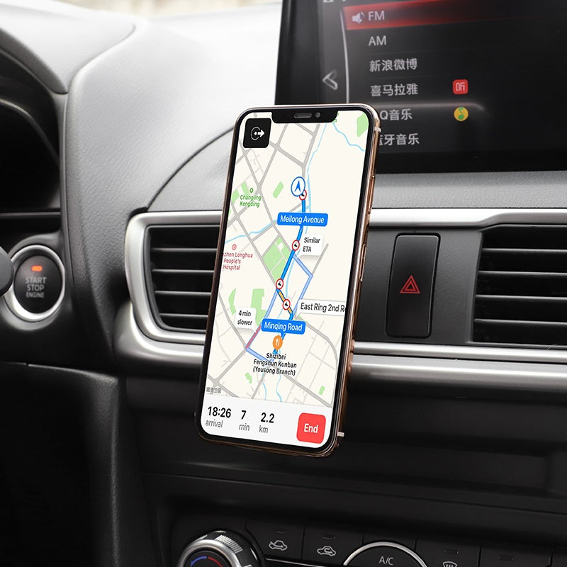 Car holder “CA47 Metal” magnetic in-car air outlet mount