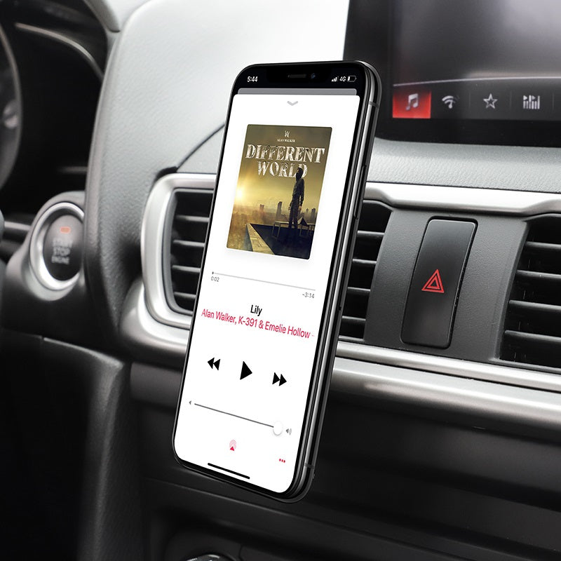 Car holder “CA49 Metal” in-car air outlet mount