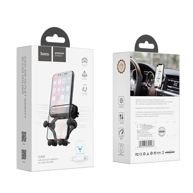 Car holder “CA51” air outlet mount bracket
