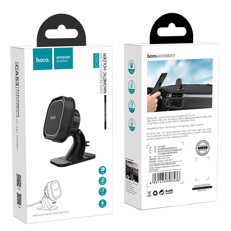 Car holder “CA53 Intelligent” dashboard magnetic mount