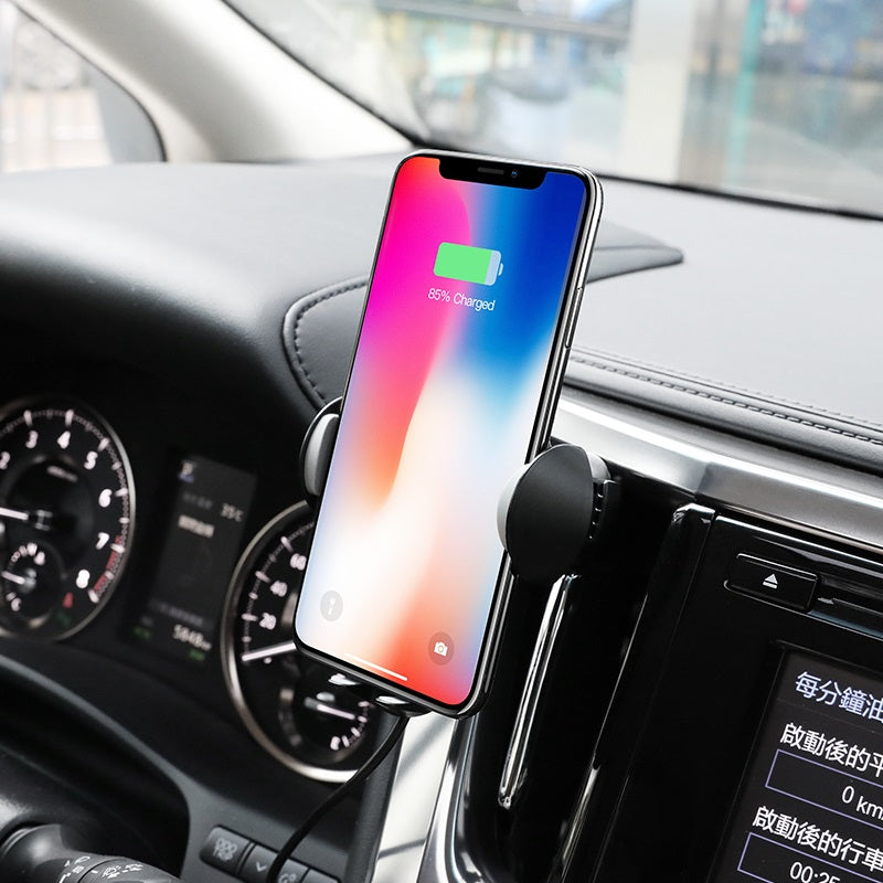 Car wireless charger “CA60 Aspiring” dashboard and air outlet