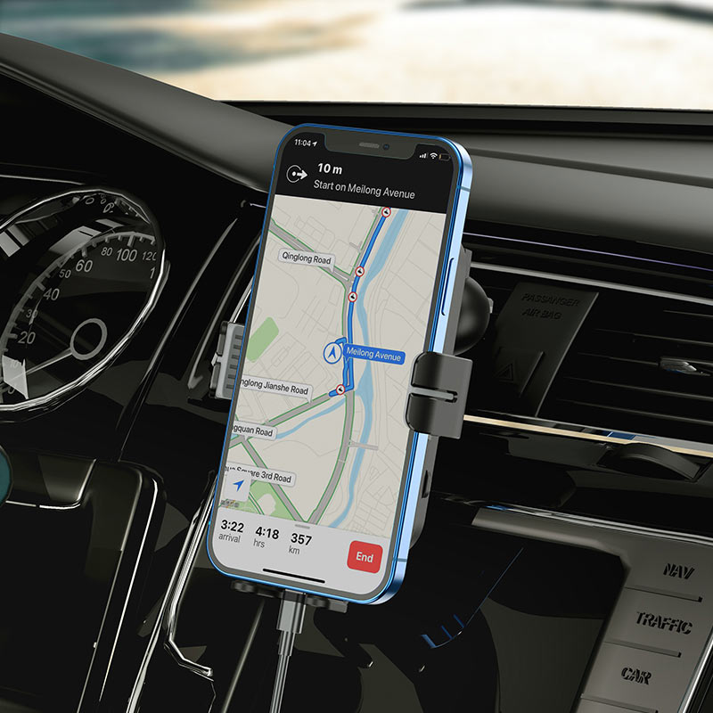 Car wireless charger “CA80 Buddy” for air outlet