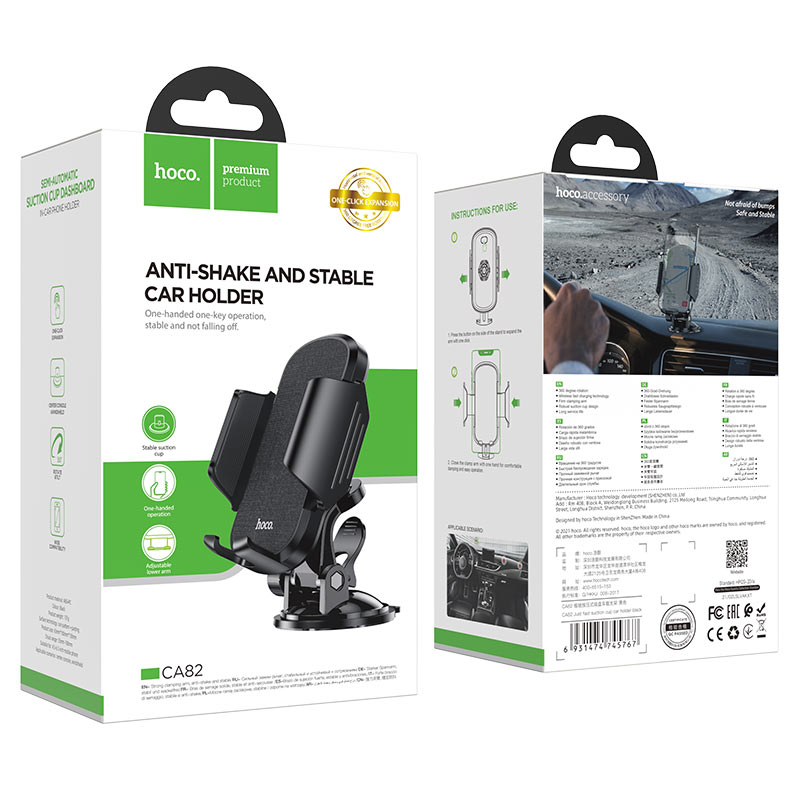 Car holder “CA82 Just fast” for dashboard