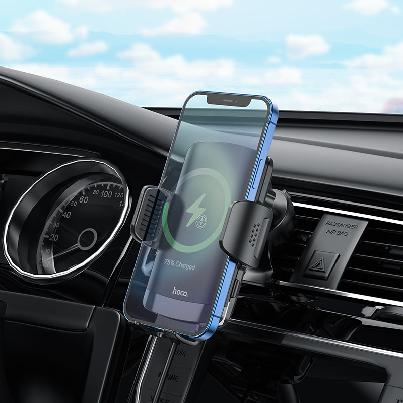 Car wireless charger “CA84 Avangard” for air outlet and dashboard
