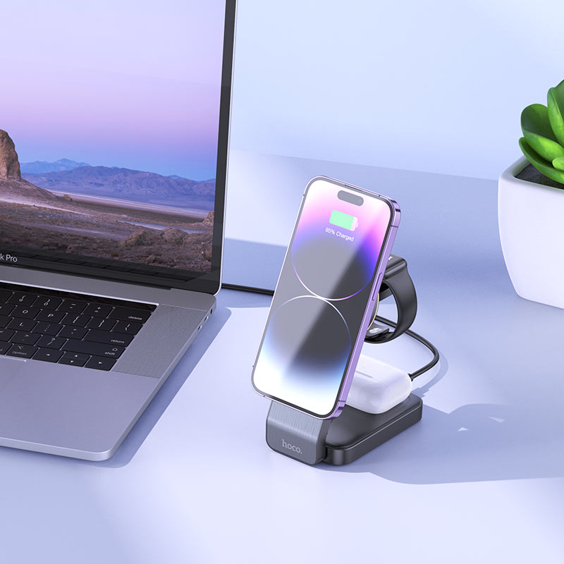 Wireless charger “CQ3 Noble” folding magnetic