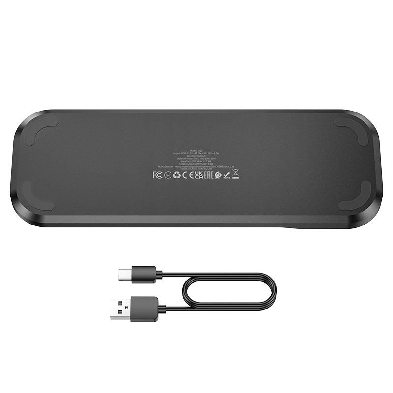 Wireless charger “CQ5 Step” 3-in-1