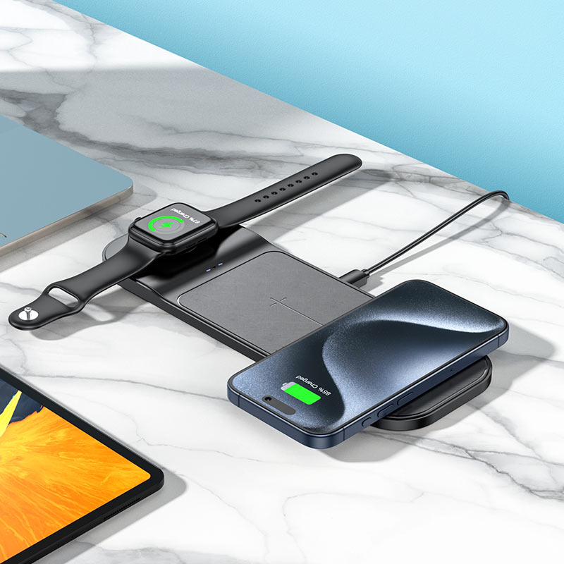 Wireless charger “CQ5 Step” 3-in-1