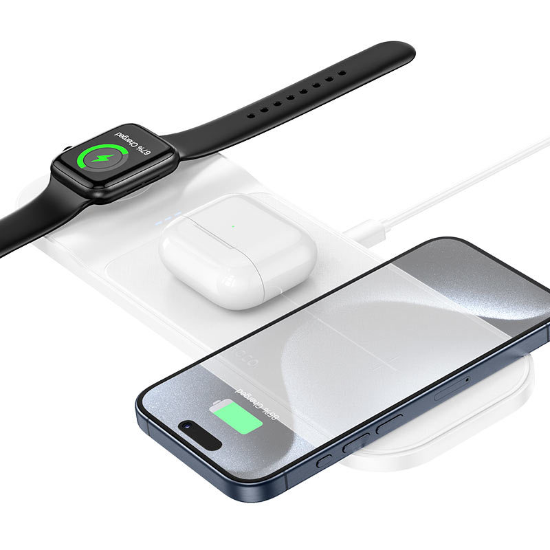 Wireless charger “CQ5 Step” 3-in-1