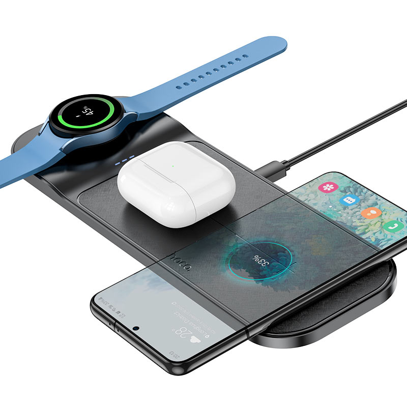Wireless charger “CQ6 Power” 3-in-1