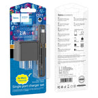 Wall charger “CS11 Ocean” US cable set
