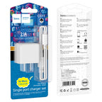 Wall charger “CS11 Ocean” US cable set
