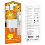 Wall charger “CS11 Ocean” US cable set