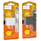Wall charger “CS11 Ocean” US cable set