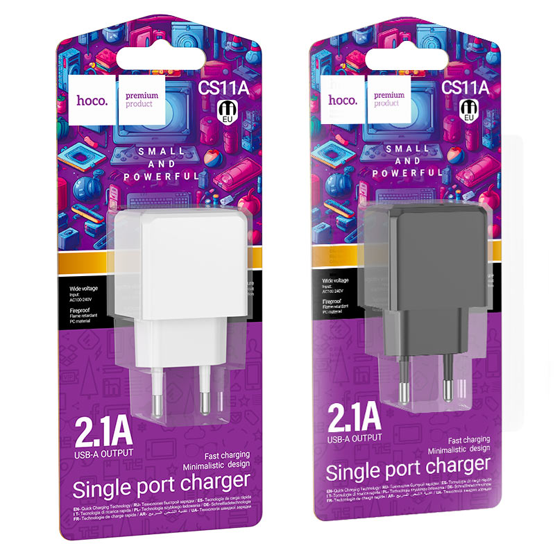 Wall charger “CS11A Ocean” EU cable set