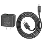 Wall charger “CS12 Ocean” QC3.0 US cable set