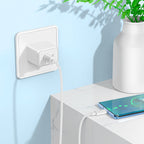 Wall charger “CS12 Ocean” QC3.0 US cable set