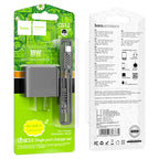 Wall charger “CS12 Ocean” QC3.0 US cable set