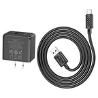 Wall charger “CS12 Ocean” QC3.0 US cable set
