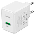 Wall charger “CS12A Ocean” QC3.0 EU cable set