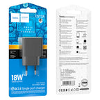 Wall charger “CS12A Ocean” QC3.0 EU cable set