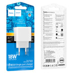 Wall charger “CS12A Ocean” QC3.0 EU cable set