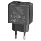 Wall charger “CS12A Ocean” QC3.0 EU cable set