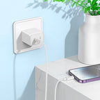 Wall charger “CS13 Ocean” PD20W US cable set