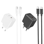 Wall charger “CS13A Ocean” PD20W EU cable set
