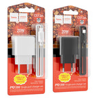 Wall charger “CS13A Ocean” PD20W EU cable set