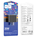 Wall charger “CS14 Ocean” PD20W + QC3.0 US cable set