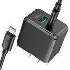 Wall charger “CS14 Ocean” PD20W + QC3.0 US cable set