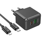Wall charger “CS14A Ocean” PD20W + QC3.0 EU cable set