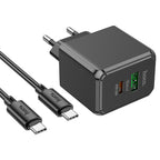 Wall charger “CS14A Ocean” PD20W + QC3.0 EU cable set