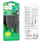 Wall charger “CS14A Ocean” PD20W + QC3.0 EU cable set