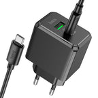 Wall charger “CS14A Ocean” PD20W + QC3.0 EU cable set
